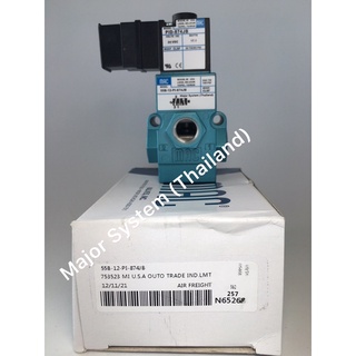 Mac Valves 55B-12-PI-874JB  Solenoid Valve MAC โซลินอยด์วาล์วลม โซลินอยด์วาล์วแม็ค