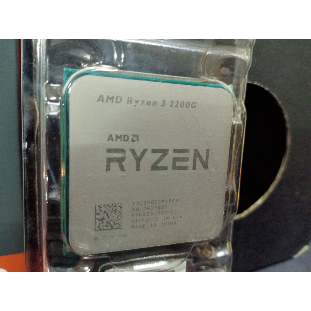 🎉CPU AMD AM4 Ryzen 3 2200 4C/4T 3.5GHz (Boost 3.7GHz) แรงไม่ง้อการ์ดจอ **CPUมือสอง** สินค้าพร้อมส่ง