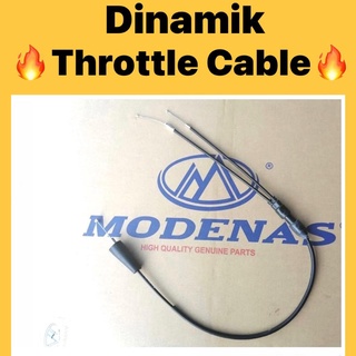 Modenas DINAMIK สายเคเบิลคันเร่ง (ST) // DINAMIK120 DINAMIK 120 THROTTLE CABLE เชือกน้ํามัน แบบหมุนได้