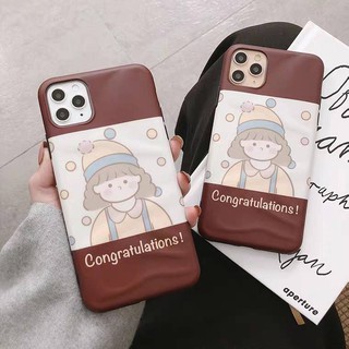 เคสไอโฟน เคสซิลิโคน 11 promax iPhone case เคสนิ่ม เนื้อซิลิโคน for iPhone X XS MAX XR  7+ 8PLUS congrat TPU-R761