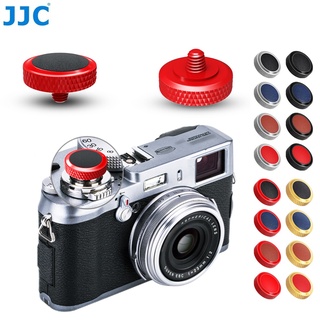 JJC ปุ่มลั่นชัตเตอร์ แบบนิ่ม สําหรับ Fuji Fujifilm X100V X100T X100S X100F X100 X-T5 X-T4 X-T3 X-T2 X-T30 II X-T20 X-T10 X-E4 X-E3 X-E2S X-Pro3 X30 X20 Sony RX10 III II RX1R Leica M10 M9 M8 M7 Olympus OM SYSTEM OM-1 Nikon Df F3 M2