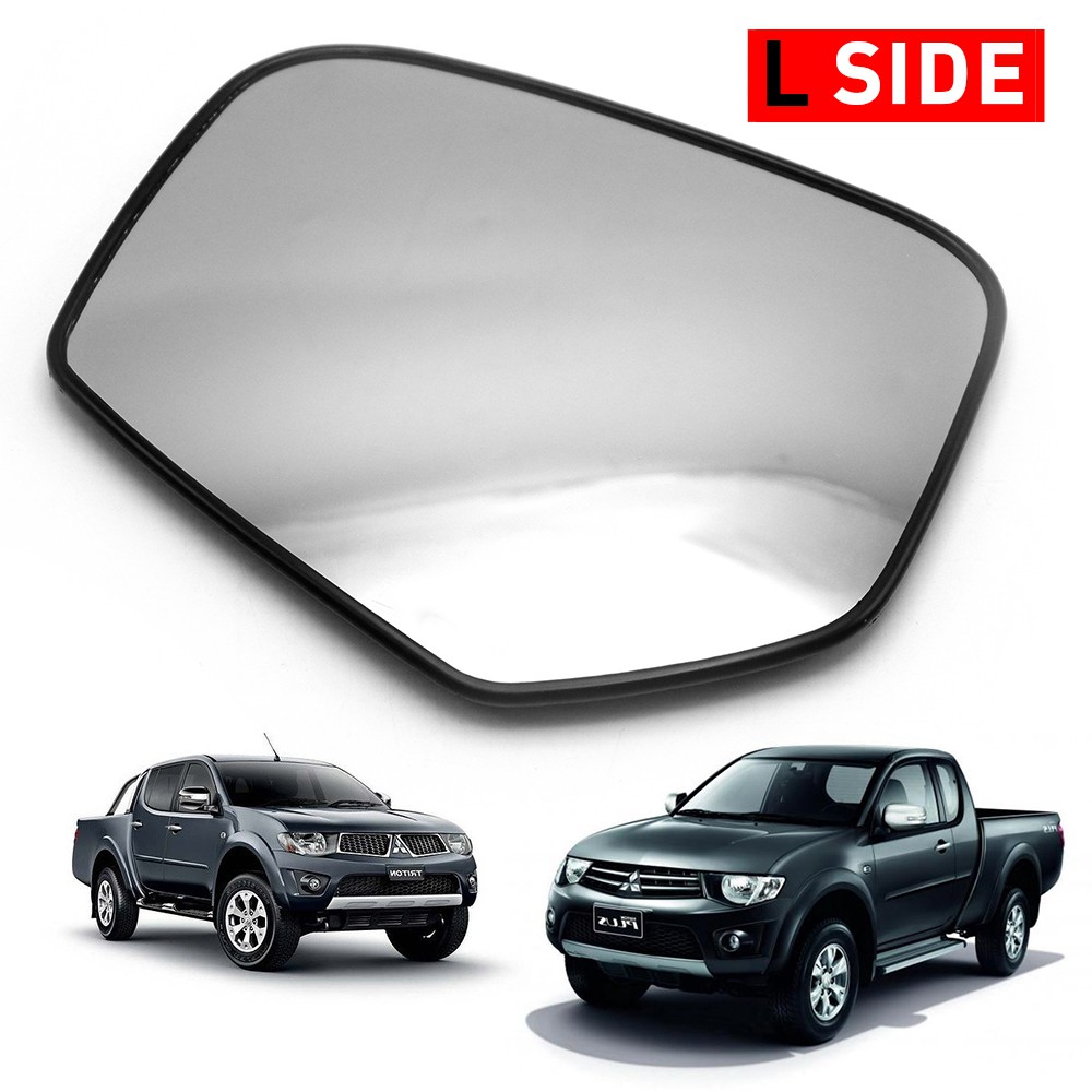 เนื้อกระจกมองข้าง เลนส์กระจกมองข้าง ข้างซ้าย Lh สำหรับ Mitsubishi L200 Triton Pick Up ปี 2005-2015