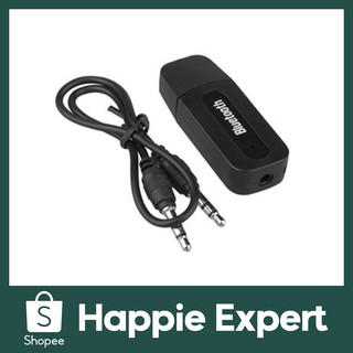 ⚡HAP⚡บลูทูธมิวสิค BT163 Usb Bluetooth Audio Music Receiver Adapter 3.5mm