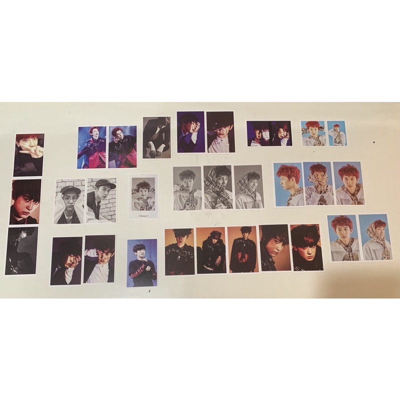 lomo card chanyeol exo โลโมการ์ด ชานยอล