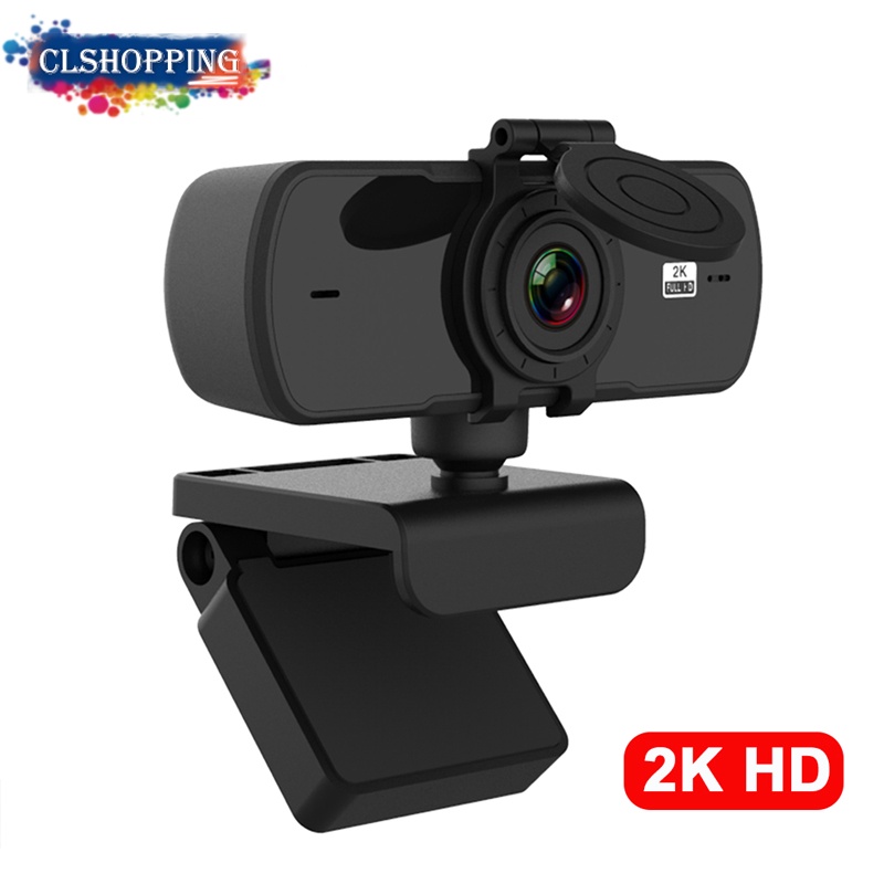 Webcam 2K Full HD 1080P Web Camera Autofocus With Microphone USB Webcam ...