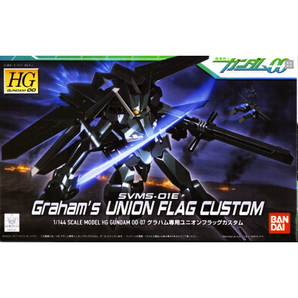 HG 1/144 : Union Flag Graham Aker Custom