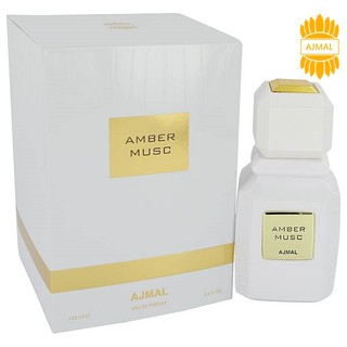 พรี Ajmal Amber Musc Eau de Parfum For Women &amp; Men 100 ml. ( กล่องซีล )