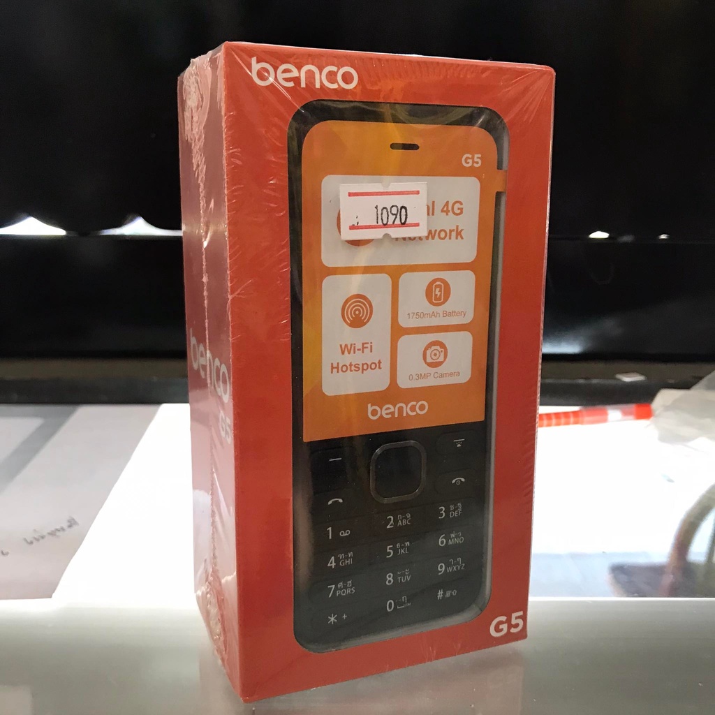 โทรศัพท์ Benco G5 ปุ่มกด4g (ทั้งสองซิม)