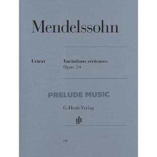 (โค้ดINCSM2Lลด70฿) Mendelssohn Variations s?rieuses op. 54 HN620