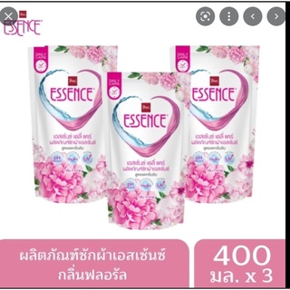 เอสเซ้นส์ ผลิตภัณฑ์ซักผ้าสีชมพูถุง 400มล. แพ็ค3ถุง 8850002906471