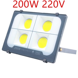 ANE สปอตไลท์ ไฟสว่าง ไฟสนามฟุตบอล Spotlight LED 200W COB AC 220V (ใช้ไฟบ้าน220V) แสงขาว IP66 สว่างมากๆ