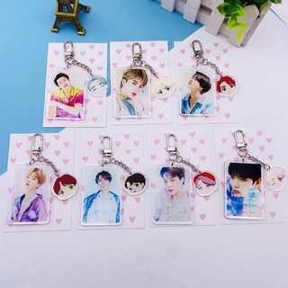 PRE/พร้อมส่ง พวงกุญแจBTS MEMBERS แฟนเมด🍡🥑🐢🥦