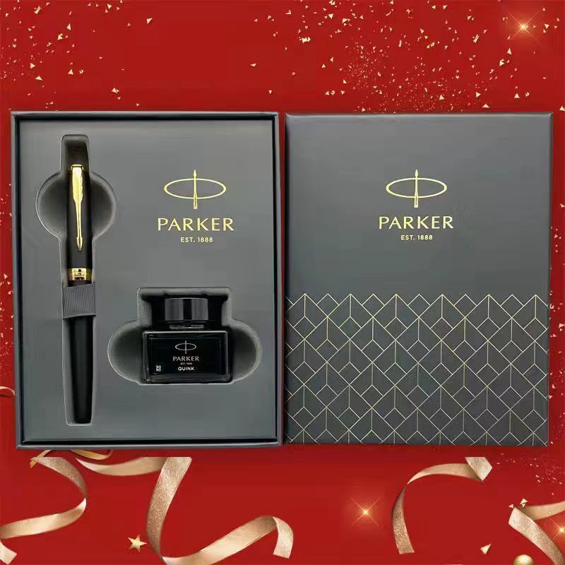 ฟรีแกะสลักParker Sonnet Fountain Pen Influencer Frosted Ink Pen ชายนักเรียนหญิงธุรกิจ High-End ของขวัญลายเซ็น