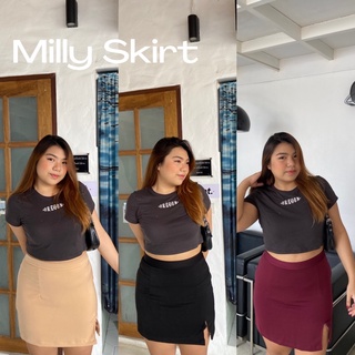 Milly Skirt (2XL-5XL) กระโปรงสาวอวบ พรางหุ่น ทรงสวย