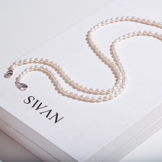 SWAN - Freshwater Pearl Mask Strap สายคล้องแมส มุกแท้ มุกน้ำจืด