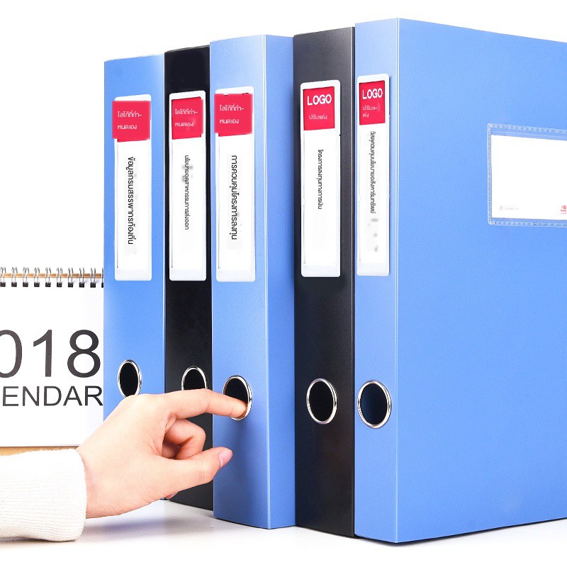 Thicken File Box A4 Plastic Party Building Information Folder Book ...