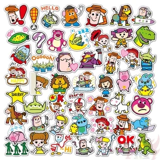 ❉ Toy Story Series 04 D-Cartoon Cartoon สติ๊กเกอร์ ❉ 50Pcs/Set Fashion DIY Mixed Decals Doodle สติ๊กเกอร์