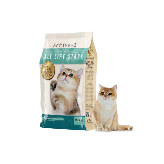 Active-1 (สูตร All Life Stage ) อาหารแมวทุกช่วงวัย โปรตีน40% 7 kg