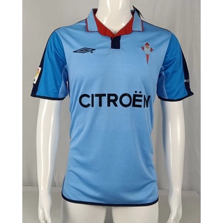 เสื้อกีฬาแขนสั้น ลายทีมชาติฟุตบอล Celta S-2XL 0204 สไตล์เรโทร คุณภาพสูง