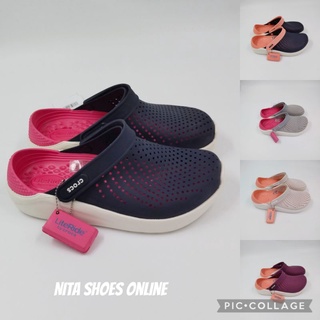 รองเท้าแตะลำลองแฟชั่น สไตล์ Crocs LiteRide Clog สุดฮิต น้ำหนักเบา ใส่สบาย พร้อมส่ง