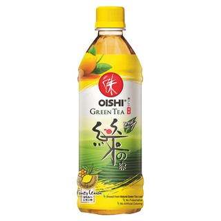 Oishi โออิชิ ชาเขียว ขนาด 500mlมล. บรรจุ 24ขวด/ลัง Green ...