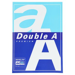 สมุดรายงาน Double A 80 แกรม 25,40 แผ่น