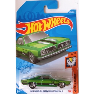 Hot Wheels Muscle Mania No.239 - 68 Plymouth Barracuda Formula S