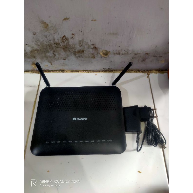 HUAWEI HG8245 ONT WIFI ROUTER MODEM OLT GPON SECOND หน่วย ADAPTER