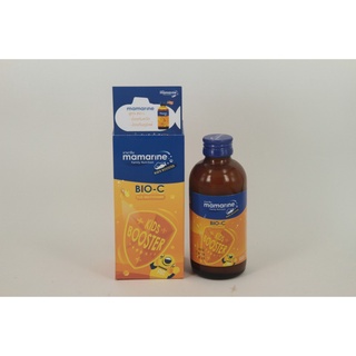 MAMARINE OREGA-3 +BIO-C [ป้องกันหวัด] ส้ม 120MLป้องกันภูมิแพ้ เสริมภูมิต้านทาน