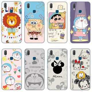 Vivo y20 2021 y12 y11 2019 y15 2020 เคส TPU นิ่ม ซิลิโคน ป้องกัน เคสโทรศัพท์