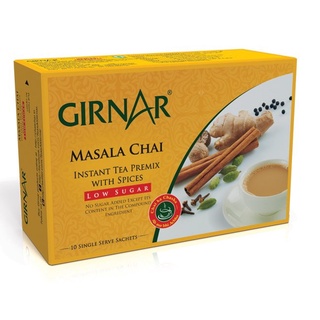 Girnar Masala Tea (Chai) 10 Single Serve Sachets 140g