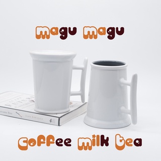 แก้วมัค Magu Magu รุ่น #MG0003 แก้วทรงเทห์มีสไตส์ขนาด 600 ml. หรือ 20 ออนซ์ เข้าไมโครเวฟได้