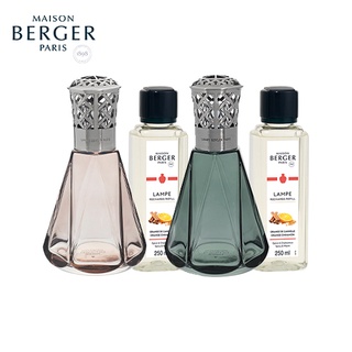 Maison Berger Paris Pyramid Lampe Gift Set, ตะเกียงน้ำหอม,บ้านหอม,ชุดสุดคุ้ม,กำจัดกลิ่นในบ้าน,ก้านกระจายความหอม