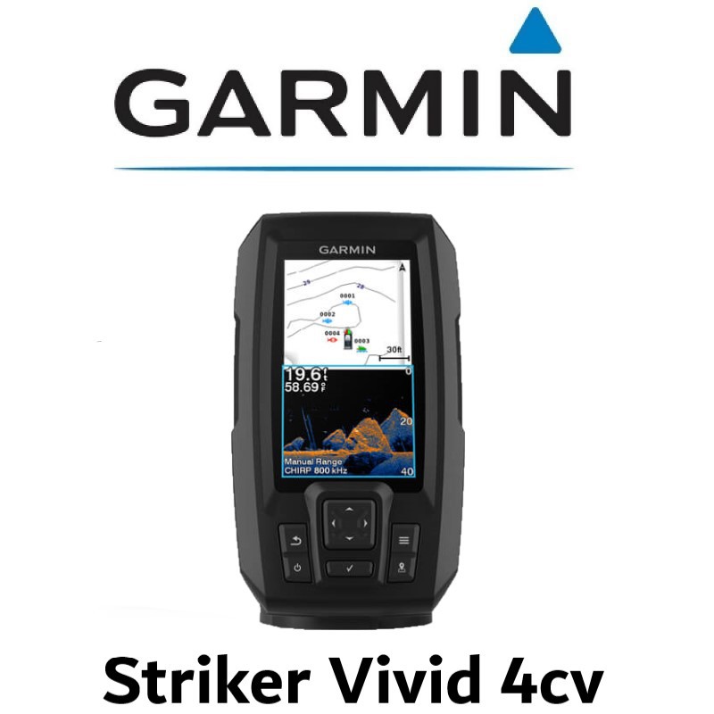 เครื่องหาปลา+GPS ยี่ห้อ Garmin Striker Vivid 4cv