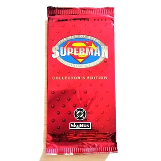 (Sealed Pack) ซองสุ่มการ์ด ซูเปอร์แมน SUPERMAN PLATINUM SERIES DC COMICS SKYBOX