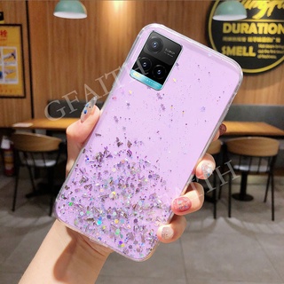 Ready Stock 2021 New เคส VIVO Y21 V21 Y72 Y52 Y31 Y20S [G] SG Y20 Y12A Y12S V20 SE X60 Pro 5G Phone Case Bling Clear Black Green Pink Star Space TPU Soft Back Cover Phone Casing เคสโทรศัพท์ VIVOY21 VIVOV21