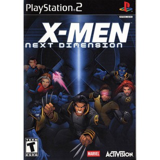 X-Men Next Dimension แผ่นเกมส์ps2 เกมเพล2 แนวต่อสู้เอ็กเม็นส์