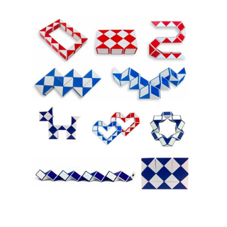 โปรโมชั่น : 【nono】เมจิกบล็อก รูบิคบิดพับได้ แบบ 24 ช่อง เมจิกบล็อก cube บิดพับได้เมจิกบล็อก cube บิดพับได้ 24 ช่อง