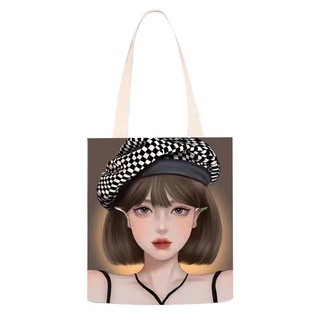 【พร้อมส่ง】happy bag fashion	
 กระเป๋าถือ  แฟชั่นมาใหม่ รุ่น bag-GIRL