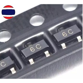 10pcs ทรานซิสเตอร์ 6C SMD BC817 BC817-40 6C BC817-25 6B SOT-23 SMD SOT23  transistor