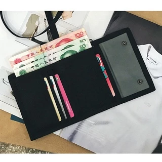 (ส่งด่วน)xspeedfashion(X1721) กระเป๋าสตางค์ใบสั้นHEYMISTERมีสายคล้องคอ ใส่บัตร ใส่เหรียญ ใส่ธนบัตร