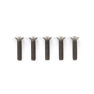 TAMIYA 53537 3x14mm TITANIUM COUNTERSUNK HEX HEAD SCREW (5PCS.)