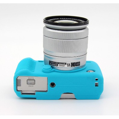 Case silicone Fuji XA3 XA10 Blue#0879