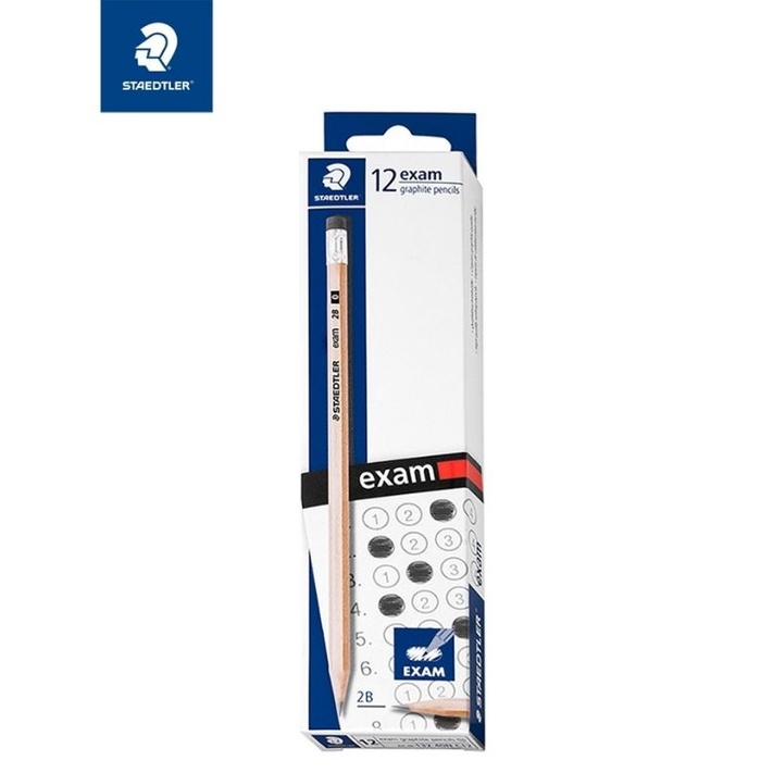 ดินสอไม้ Staedtler 2B Exam  (1 กล่อง 12 แท่ง)