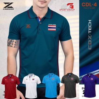 CADENZA เสื้อโปโลชาย-หญิง คาเดนซ่า รุ่น CDL-4 แถมเฟ๊กธงชาติฟรี!!!!!!!