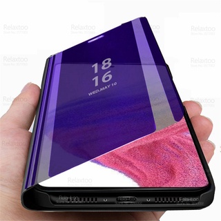 For Samsung Galaxy A53 Case Smart Mirror Magnetic Flip Coque Sumsung A73 A33 5G A23 A13 4G 2022 Stand Protect Phone Book Cover