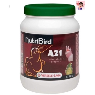 A21อาหารลูกป้อนสำหรับลูกนกทุกสายพันธุ์ขนาด800g