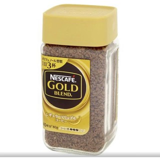 NESCAFE GOLD BLEND 80g เนสกาแฟ โกลด์ กาแฟสำเร็จรูป 80 g. จากญี่ปุ่น