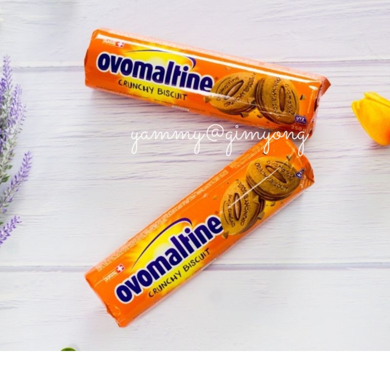 Ovomaltine biscuit โอโวมอลติน บิสกิต ช็อคโก้ โอวัลติน อร่อย