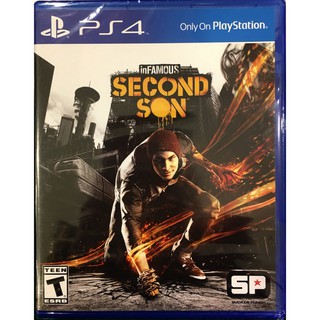 PS4 Infamous Second Son (AllZone)(English) แผ่นเกม ของแท้ มือ1 มือหนึ่ง ของใหม่ ในซีล แผ่นเกมส์